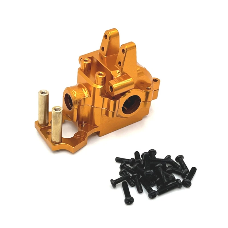 RC Car Upgrade Front Gear Box Housing Gear Box Kit For MJX 1/14 14301 14302 14303 14209 14210 RC Car Upgrade Parts Gold
