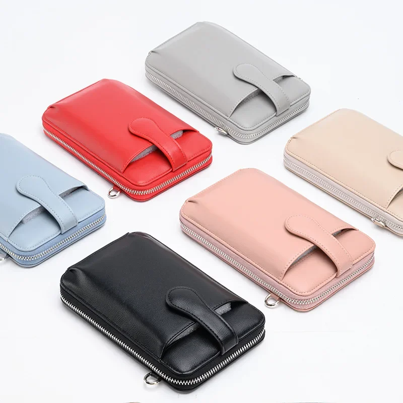 Fashion Crossbody Bag PU Leather Phone Case For Samsung Galaxy Luxury design cash Wallet women for iPhone 2024 new