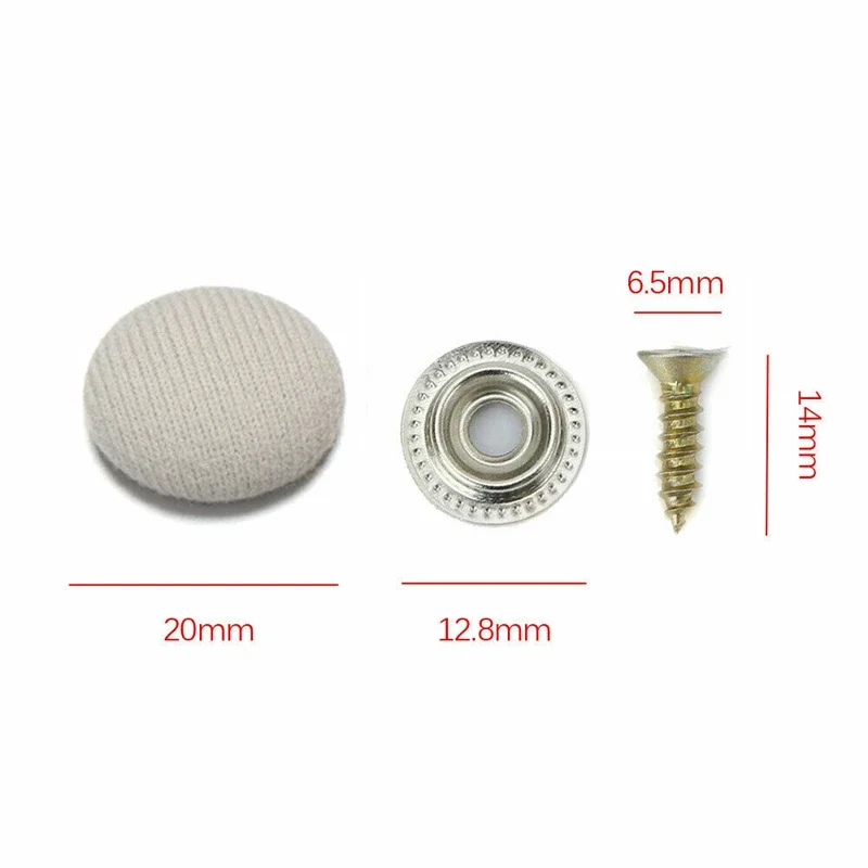 60 Pcs Car Roof Fasteners Roof Cloth Fall Off Repair Buckle Roof Cloth Drooping Fixed Buckle Car Interior Ceiling Flannel