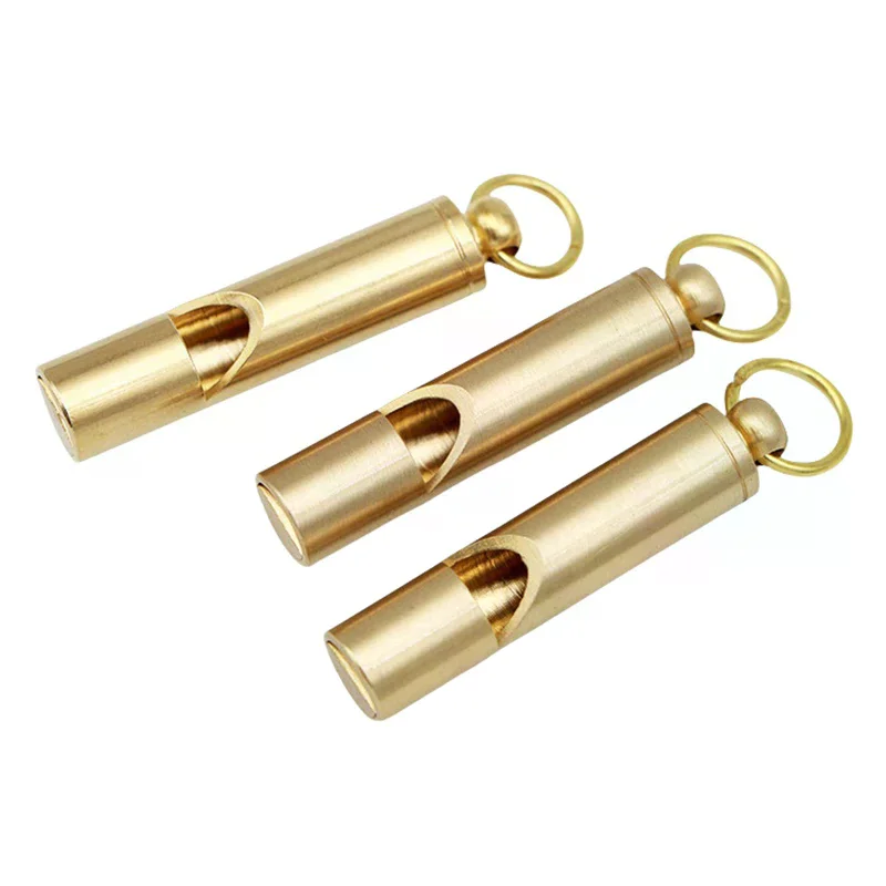 Outdoor Brass Key Chain Pendant Knife Fruit Knife Demolition Express Push-pull Knife Out of Box Cutting Tool Mini Keychain Gift