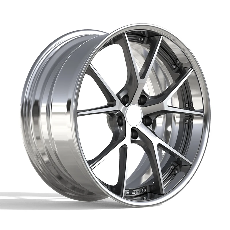 Borui 1018 Customized Forged Aluminum Alloy Car Wheels Forged Wheel Rims 5X114.3 5X112 5X120 Inch High-performance Racing Cars