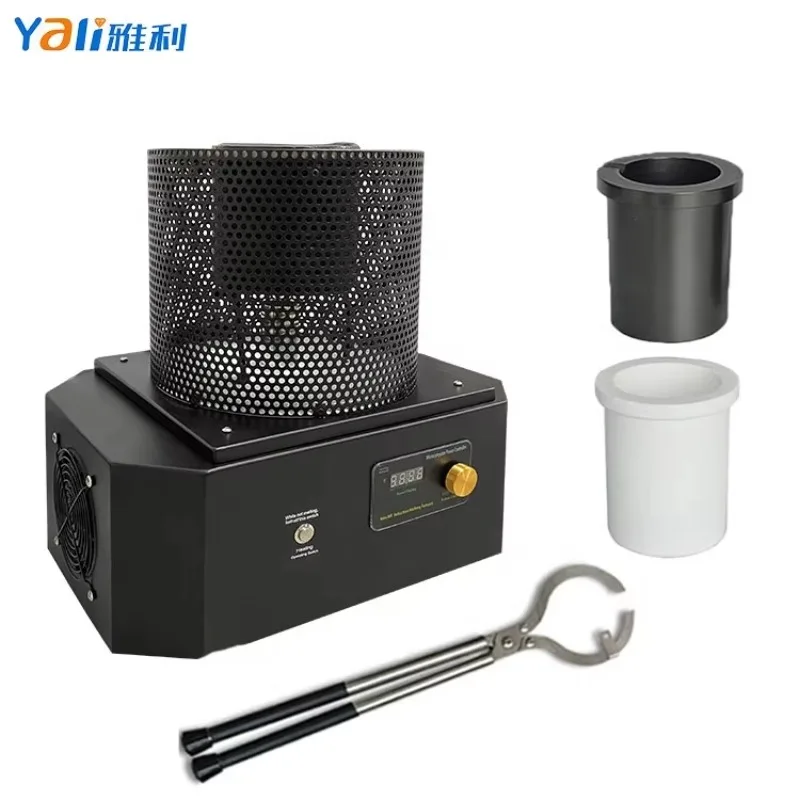 

4kg Gold Capacity Mini Induction Melting Furnace For Smelting Gold Silver Copper Steel Jewelry Equipment Smelter