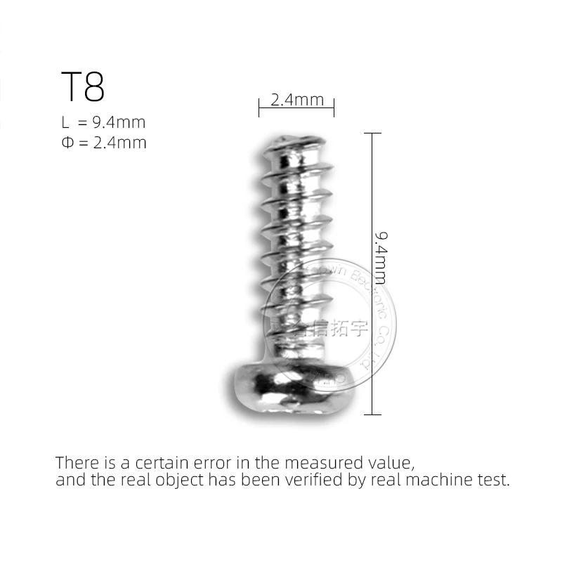 مجموعة مسامير استبدال 1 من hothinkt6 T8 مفكات متقاطعة لسلسلة XBOX X S وحدة تحكم PS4 PS5 ONE