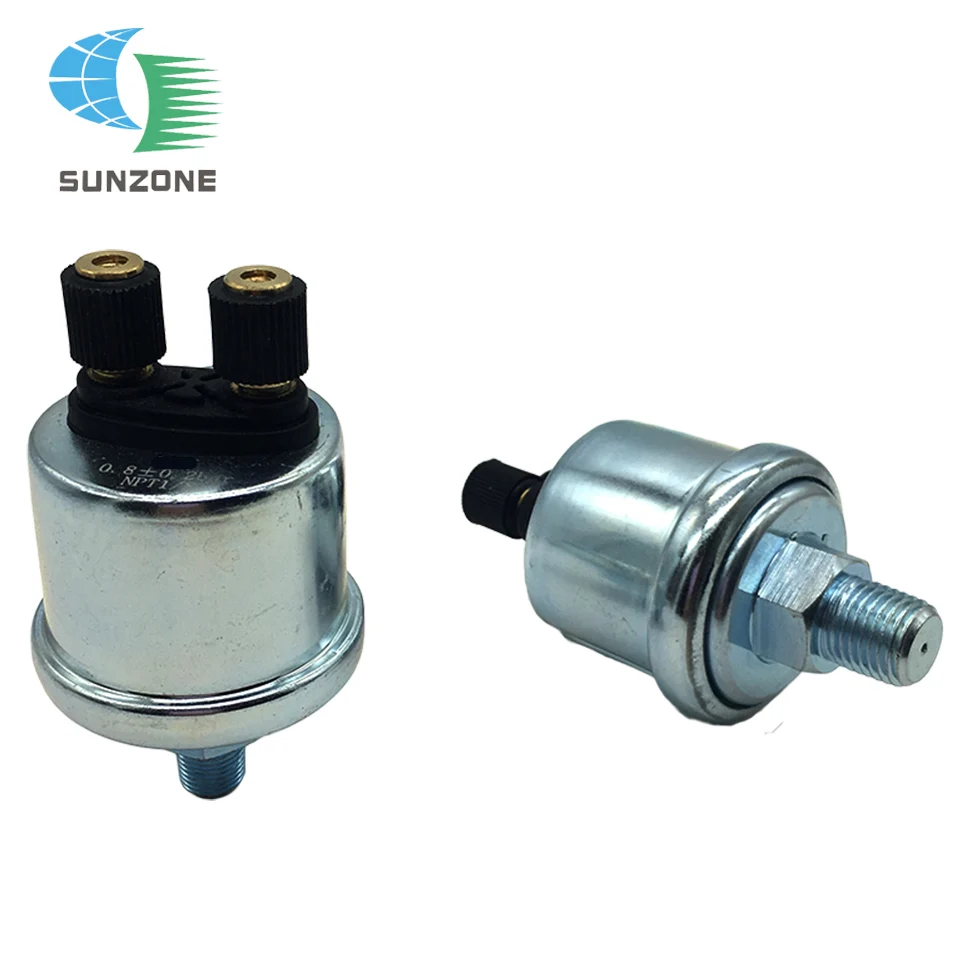 

Engine Parts 1/8 NPT 10 MM Screw Size Oil Pressure Sensor 0-10 Bar With Alarm