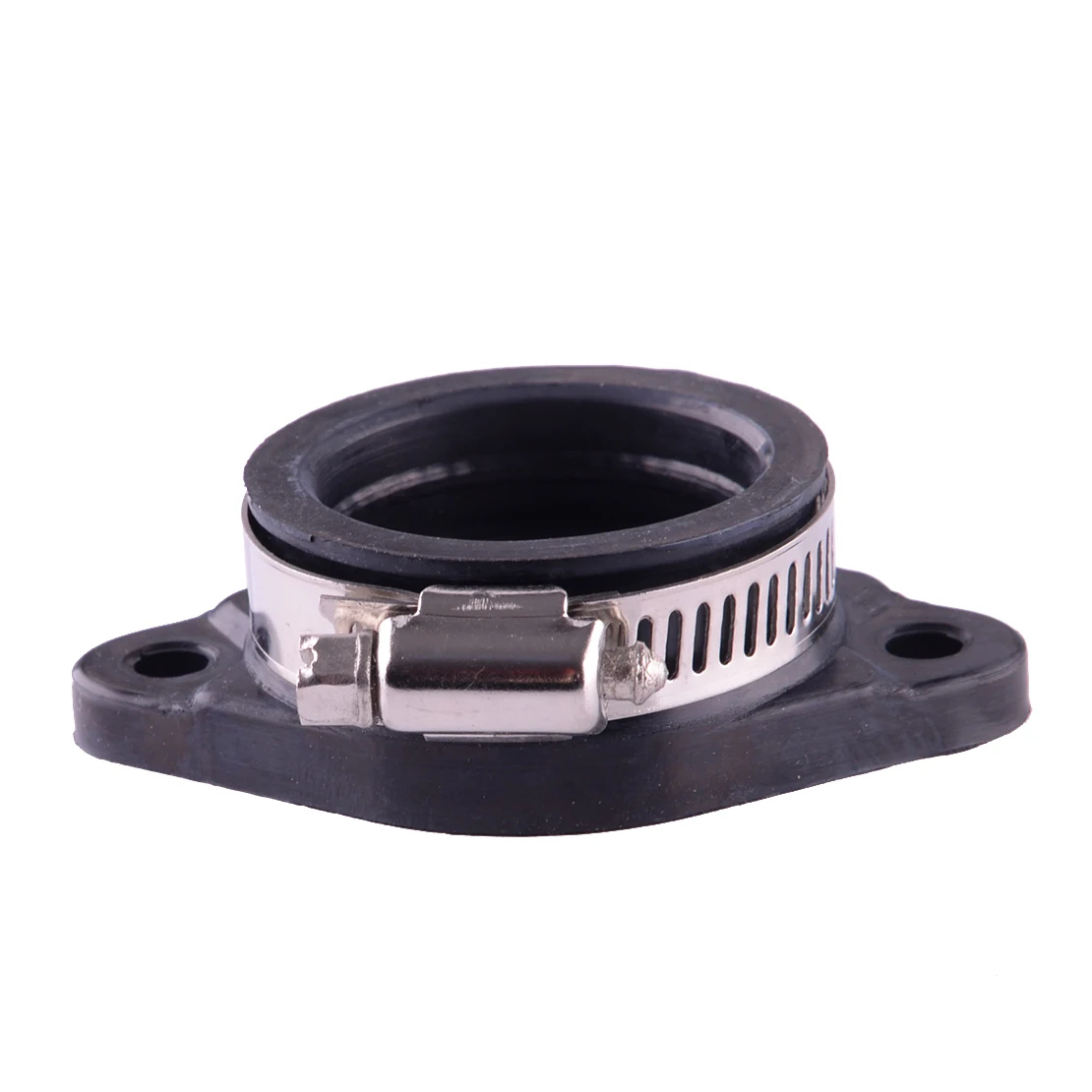 36mm 40mm Universal Motorcycle Carburetor Adapter Flange Interface Rubber Intake Manifold Joint Boot Black