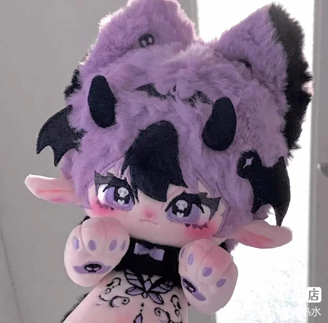 Purple Hair Demon Oni Ghost Monster Stuffed Plushie 30cm Plush Doll Body  Gift XQ
