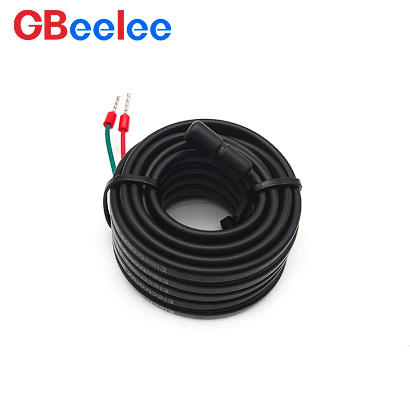 50PCS NTC 2k 5k 10k 20k Waterproof TPE Overmolded Temperature Sensor Micro Thermostat Thermistor For Refrigerator Chillers