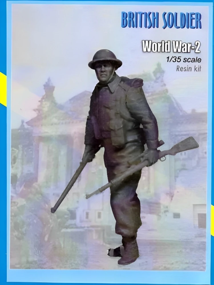 1/35 Resin Figure Unpainted model Kit, military theme, British Infantry, unassembled and unpainted GK,1117R