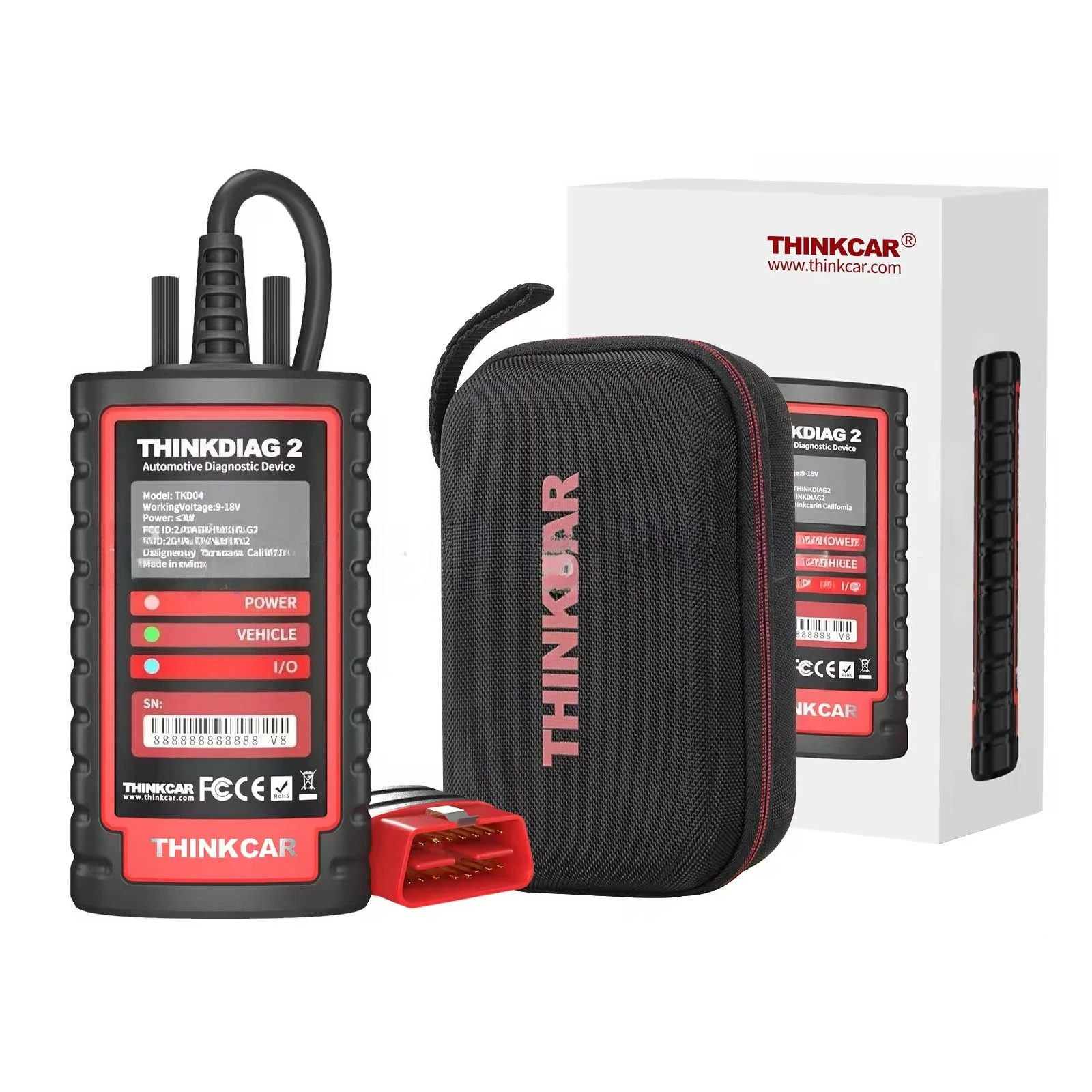 For Thinkcar Thinkdiag2 ThinkDiag 2 OBD2 Scanner CANFD