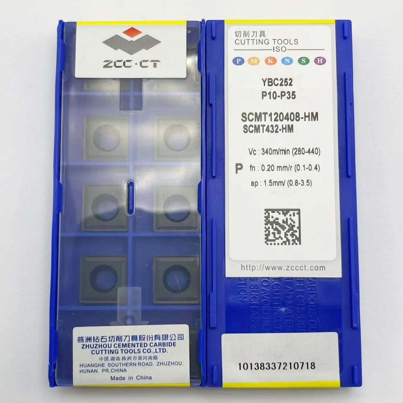 SCMT09T304 SCMT09T308 HM YBC251 Pastilhas de metal duro de alta qualidade Ferramentas de torno CNC Ferramentas de torneamento indexáveis originais SCMT09T3