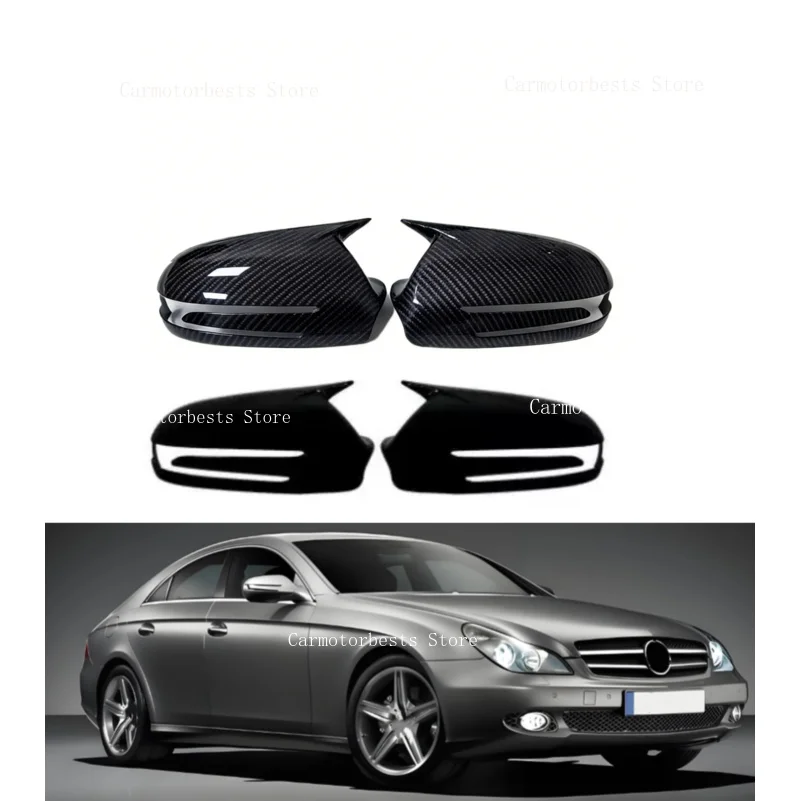 Car  Rearview Side Mirror Cover Fit For Mercedes Benz W207/C207 CLS Class W219 R230 R171 2009-2011 Wing Cap Rear View Case Trim