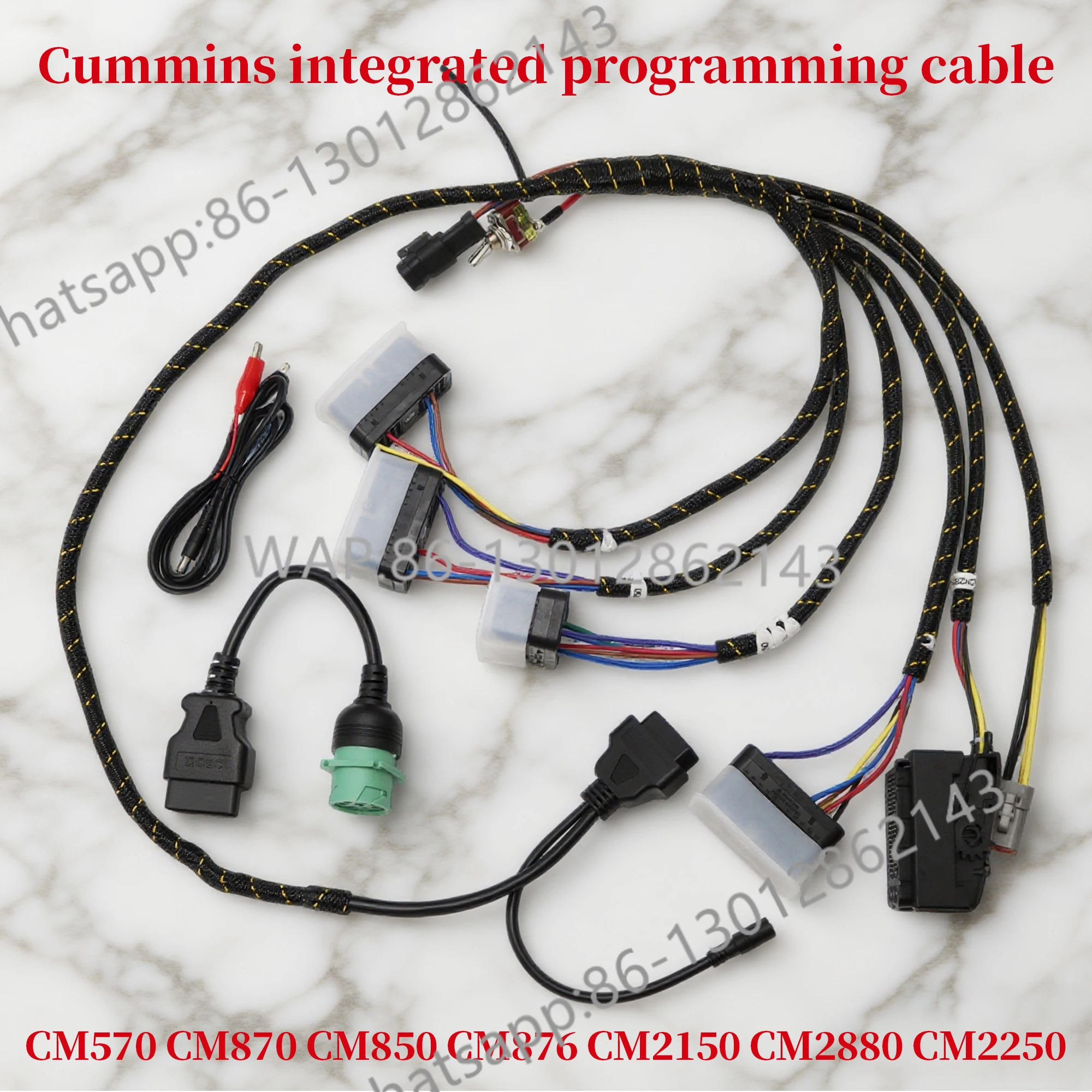 Diesel engine diagnostic comprehensive test line program wiring harness CM570 CM870 CM850 CM876 CM2150 CM2880 CM2250