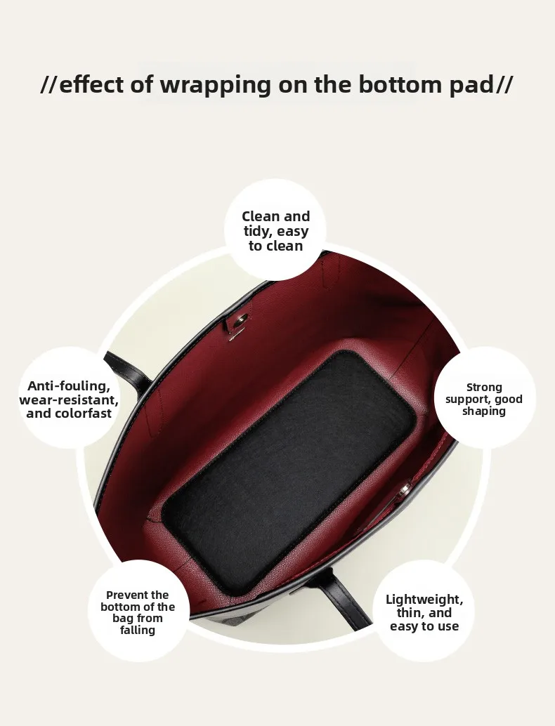 Bag Bottom Pad For City 33 Bag Shoulder Pad Accessories, Anti Collapse Bag Support Storage Inner Modification Bag Accessories