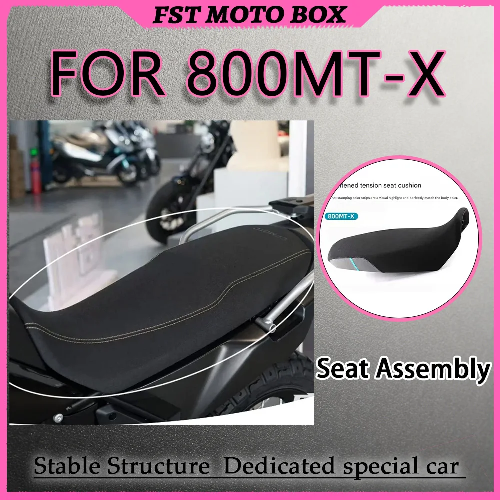FOR 800MT-X Official Comfort Seat Assembly Modified Raised Touring Design for Enhanced Long-Distance Riding Comfort
