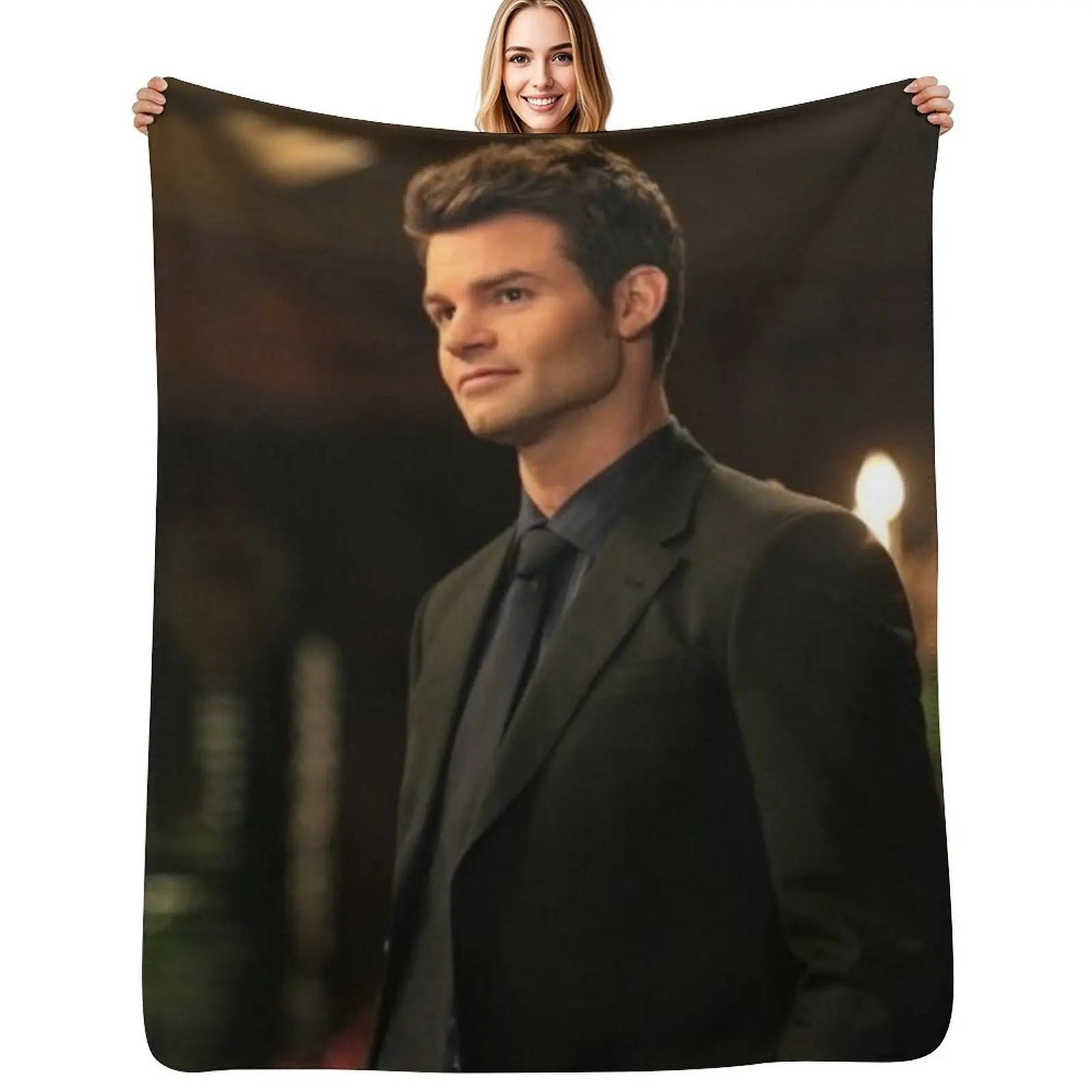 Elijah Mikaelson Throw Blanket Sofas Designers Bed covers Soft Luxury Brand Blankets For Sofas Blankets