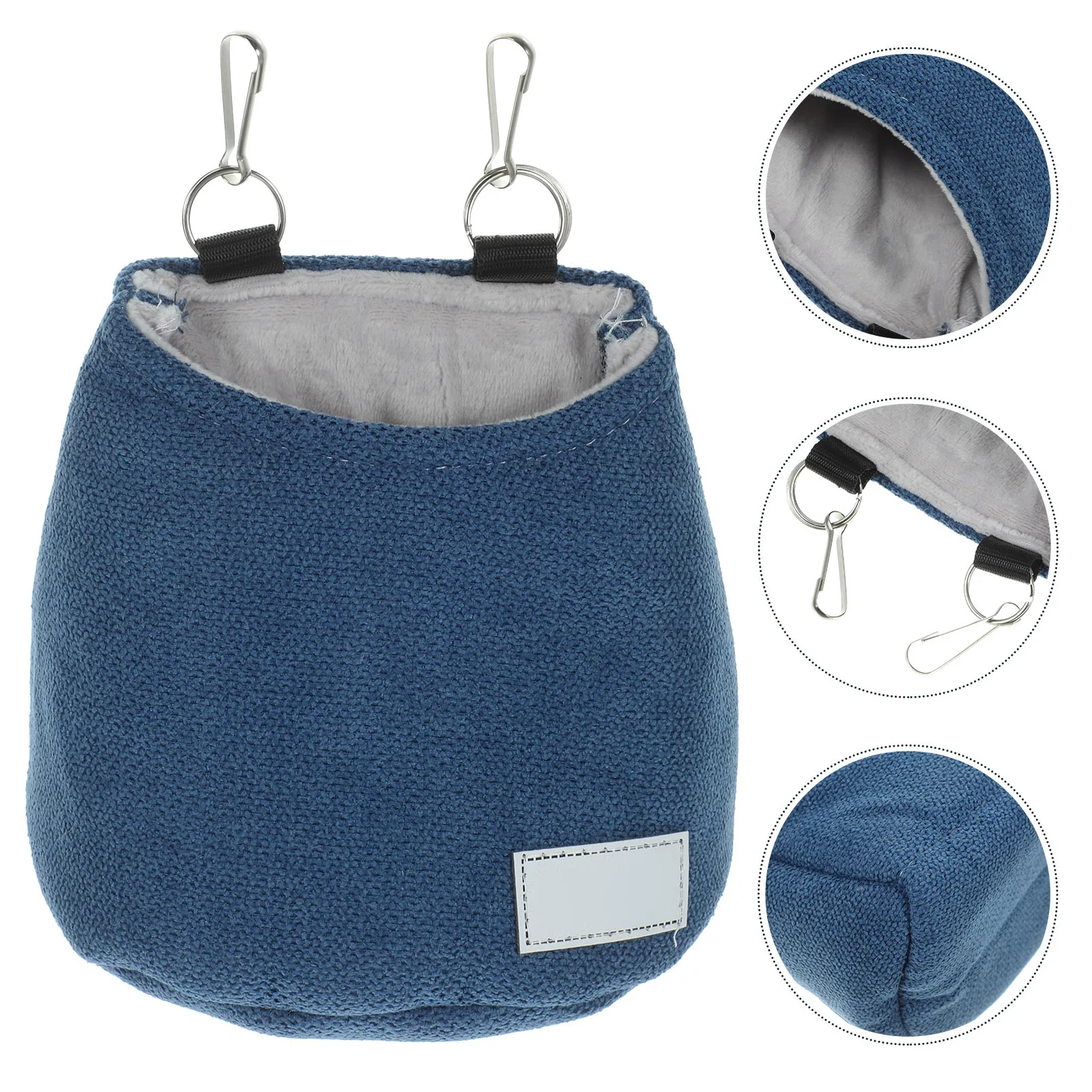 

Cotton Nest Hammock for Sugar Gliders Small Pets Hideout Cage Accessories Pouch Bed Chinchilla Guinea Pig Rest Swing