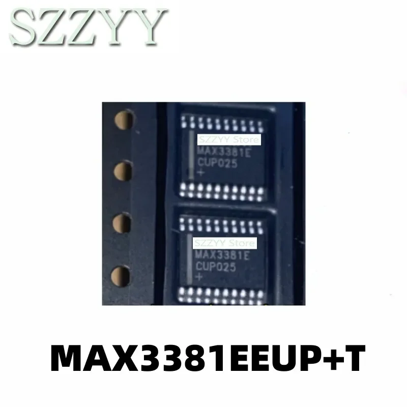 

5 шт. MAX3381EEUP+T TSSOP20, интегральная микросхема, чип-трансивер