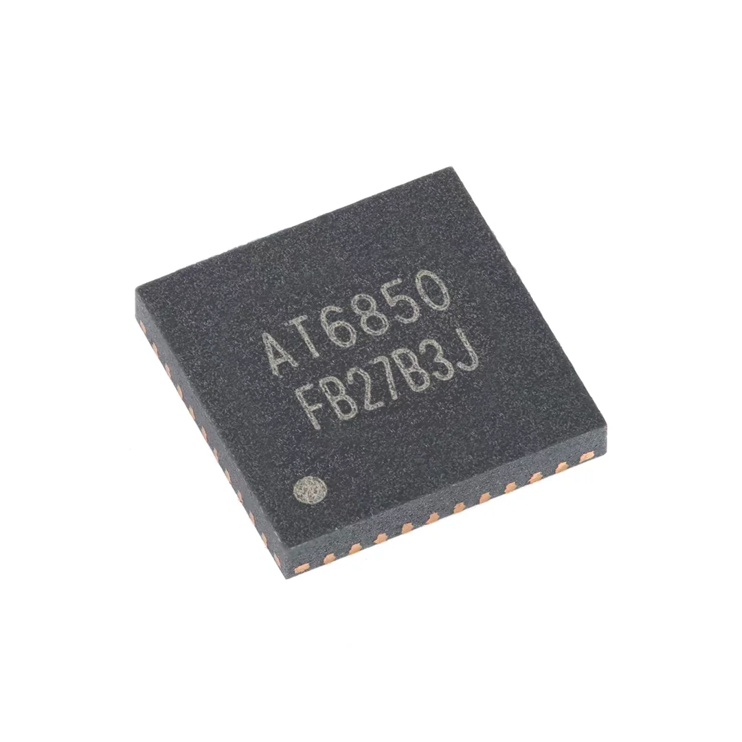 Original AT6850-7N76 QFN-40L high-performance, low-power GNSS multi-mode satellite positioning SOC chip