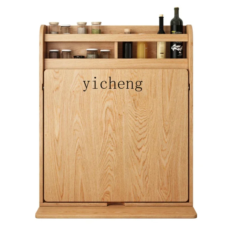 solid wood folding dining table modern simple retractable dining table household rectangular dining table