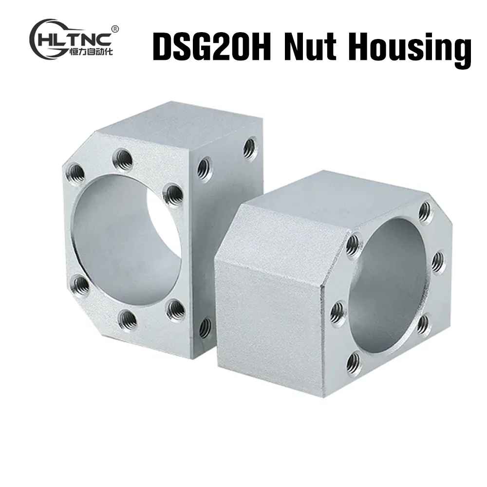 HLTNC 1 Pc DSG20H 36mm Aluimnum Nut Mount Housing Bracket Fit SFU2005 2004 2010 DFU2005 Ballscrew For CNC Milling Engaver Router