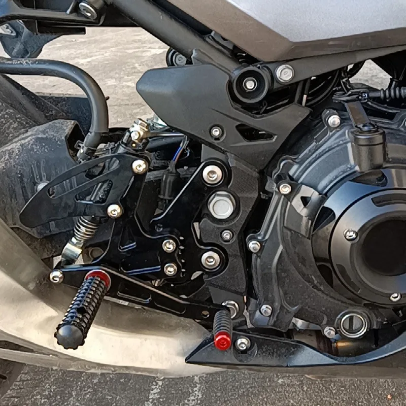 For Compatible with 250, 400, Z400 18-24 Modified Motorcycles, Raised Footpegs and Rearward Movement Assembly