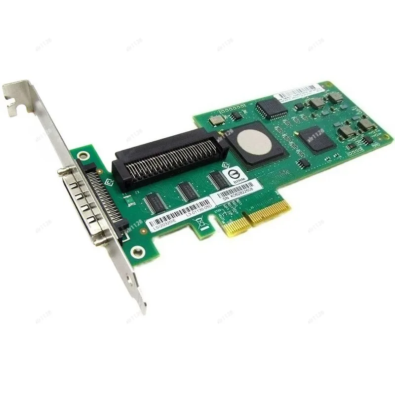Ultra320 LVD SCSI PCI-E Adapter LSI20320IE 439946-001 439776-001 Second Hand Server Expansion Card