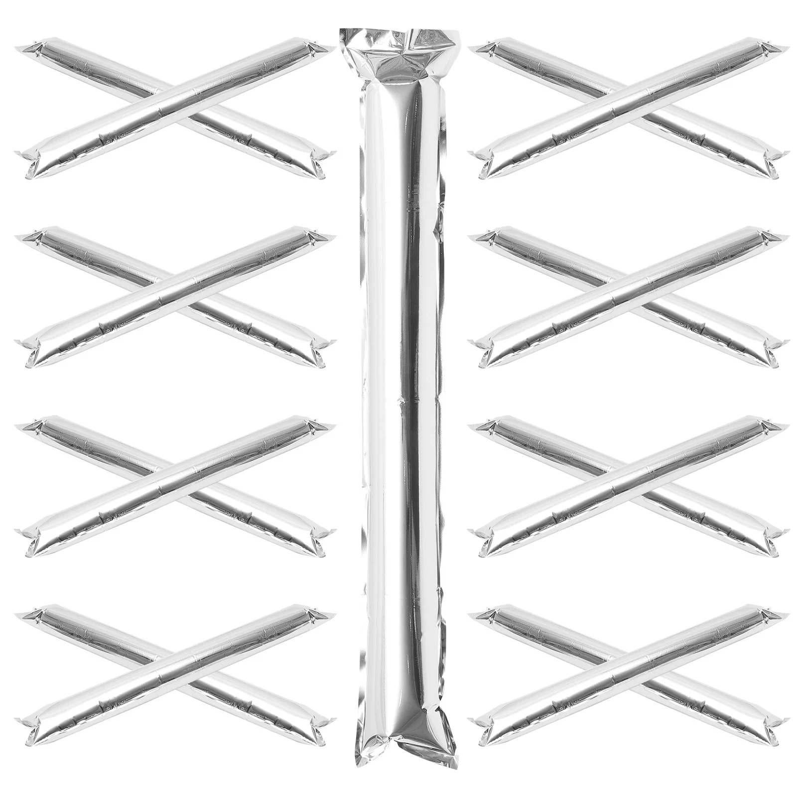 

24Pcs Portable Inflatable Thunder Sticks High Quality Noise Making Sticks for Fan Support Concerts Parties Sporting