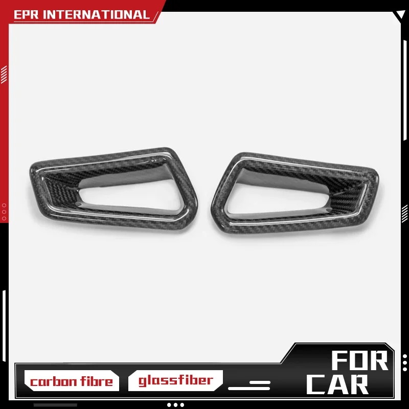 NEW-FOR Honda Civic Type-R FL5 Seat front insert cover pair (Stick on type),Carbon  accessories Enhancement Exterior Appearance