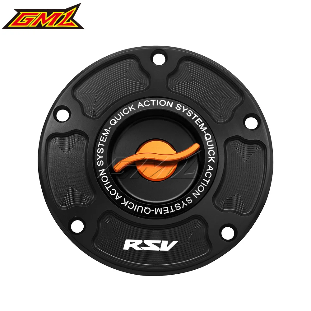 Motorcycle Accessories Fuel Tank Cap For Aprilia RSV 1000 R 2006-2008 RSV 1000 R FACTORY 2006-2008 Keyless Gas Tank Cover