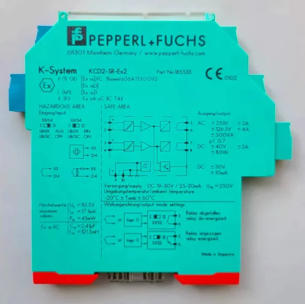 Barriera di sicurezza originale Pepperl+Fuchs Kfd2-Stc4 Kfd2-Sr2 Kfd2-Ut2 Kcd2-Stc Kfu8-Ufc Kfd2-Sl2 Kfd2-Dwb Kcd2-Scd Kfd2-Cd