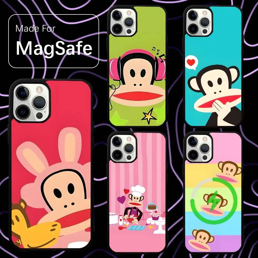 

P-PaulS Monkey F-FrankS Phone Case For iPhone 17,16,15,14,13,12,11,Pro,Max,Plus,Mini,SE,Air Magsafe Magnetic Wireless Charging