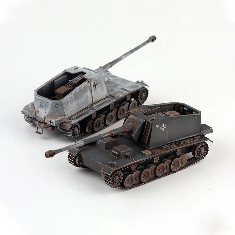 

Масштаб 1/72, немецкий самоходный противотанковый пистолет 128 мм, Эмира, тяжелый танк, разрушитель, имитационная модель, статический дисплей, игрушка, подарок, сувенир