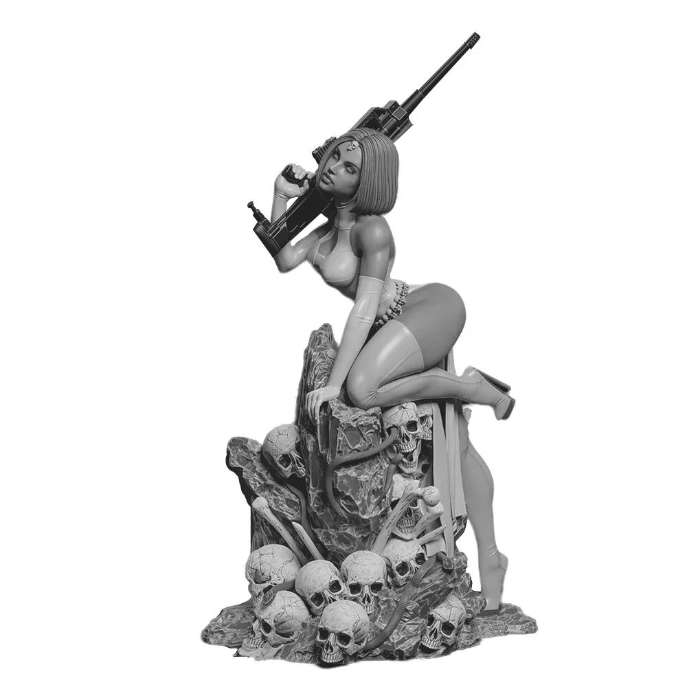 Kit de figurine l'inventaire en résine, modèle en plastique non peint, A556, 1:18