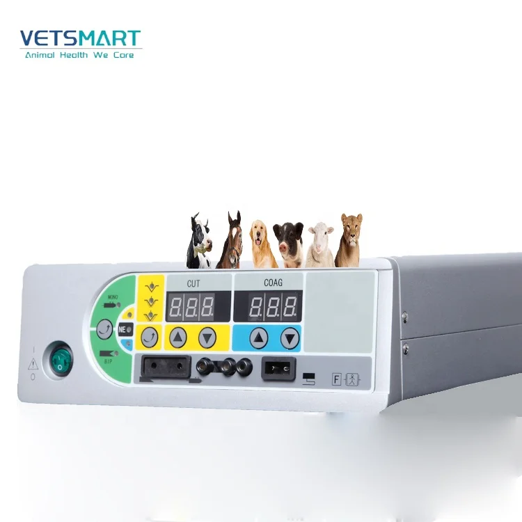 High Quality Portable Monopolar Bipolar Cutting Coagulation Electrosurgical Unit For Vet Clinic