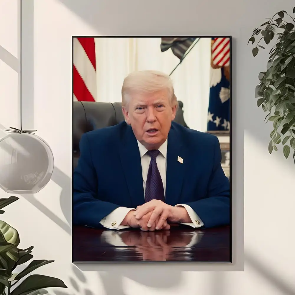 Political Figure Donald Trump Poster Distinct Home Decor Concepts Chic Indoor Art Pieces view 4
