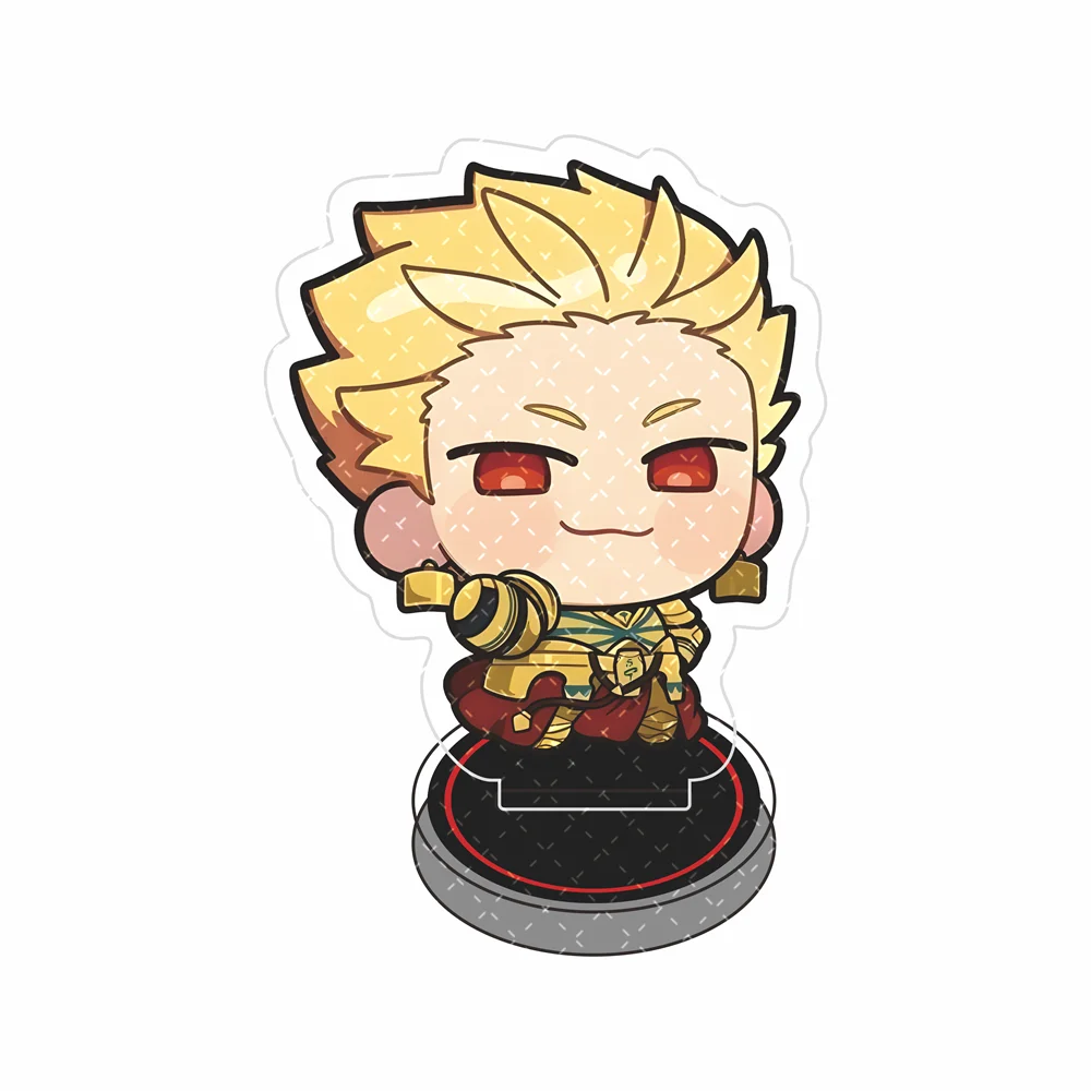 Fate strange Fake 7cm Acrylic Stand Figure Keychain Anime Tabletop Decor Collectible Ornament Gift for Fans