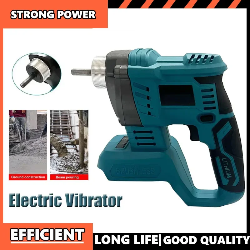 Fit Makita Cordless Electric Concrete Vibrator Concrete Compactor Concrete Brushless High Power Mixing Power Tool