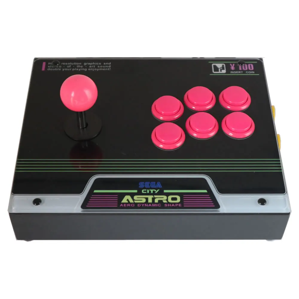 

MD 9-pin joystick RAC-J600S-MD joystick compatible with Seg Mega Drive 1/2 Plug and Play