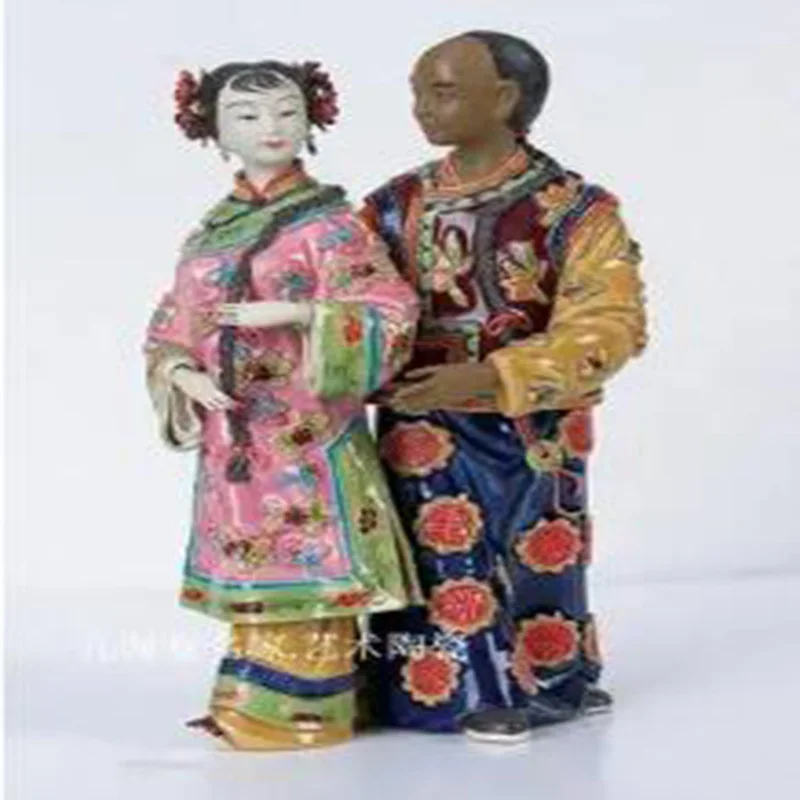 Wedding gifts Yongxin Stone Bay doll porcelain classic figures ladies wedding room ornaments husband and wife decorations