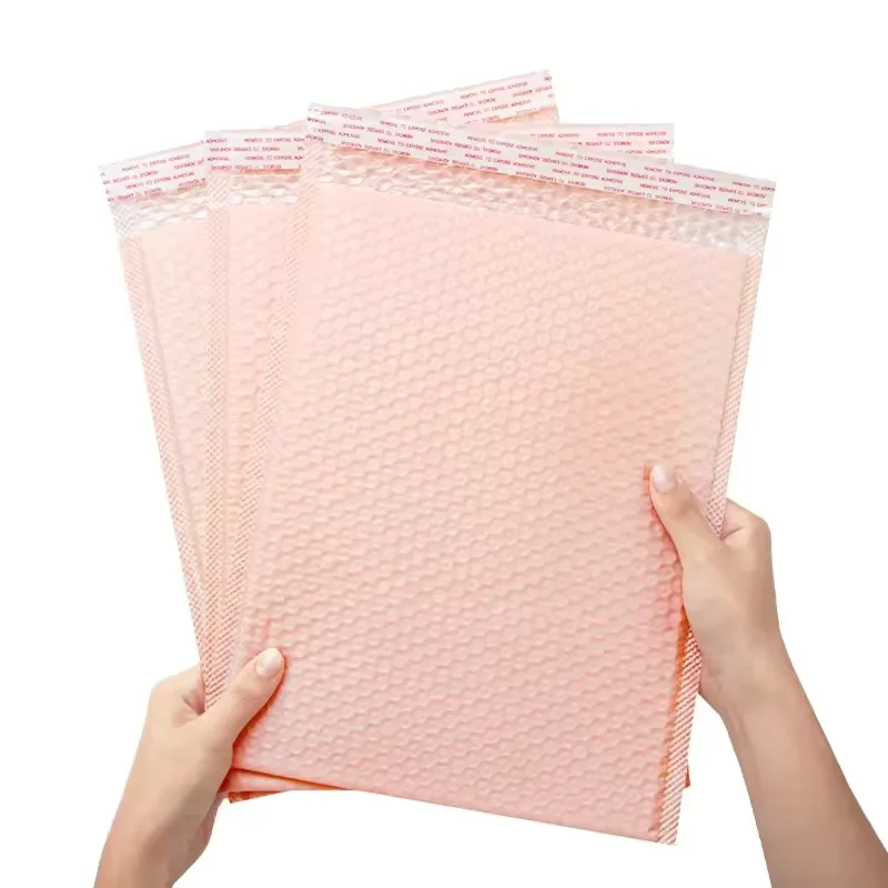 100Pcs Bubble Envelopes Packaging Bags Clothing Books Mobile Phone Case Packaging Bags Shockproof Self-adhesive Bags image 3