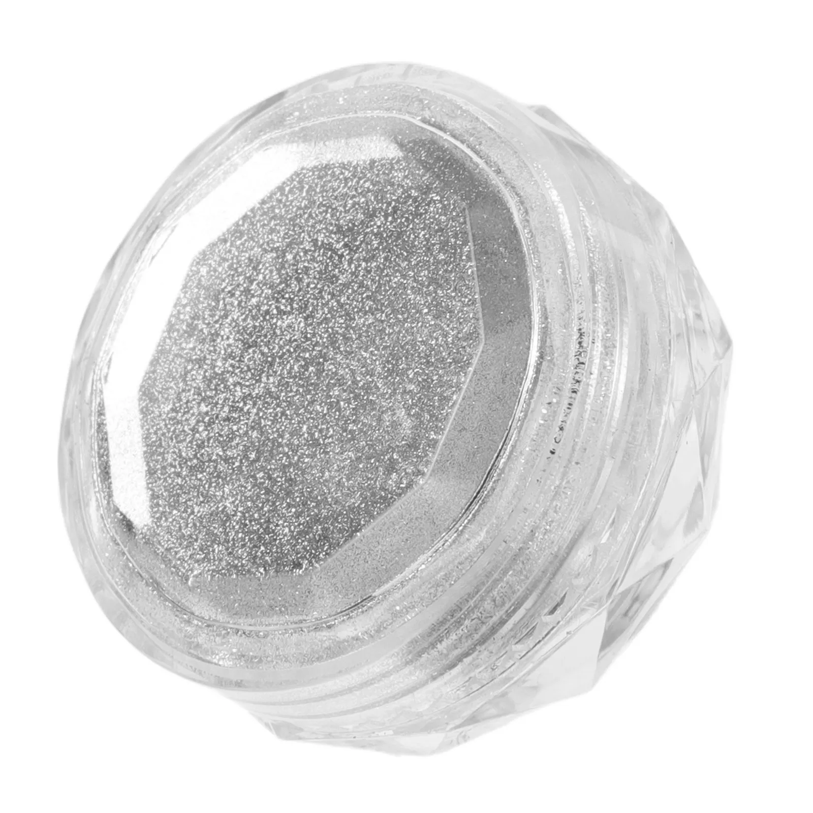 

High Shine Silver Glitter Nail Powder Crushed Foil Flakes Ultra Thin Comfortable Nail Art Decoration for Manicure Party Wedding