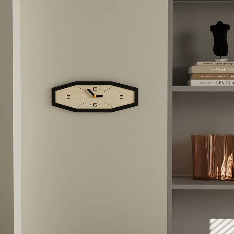 Minimalist Wall Clock Living Room Modern Silent Creative Wall Clocks Interior Aesthetic Elegant Chic Clock Luxury Home Ornament