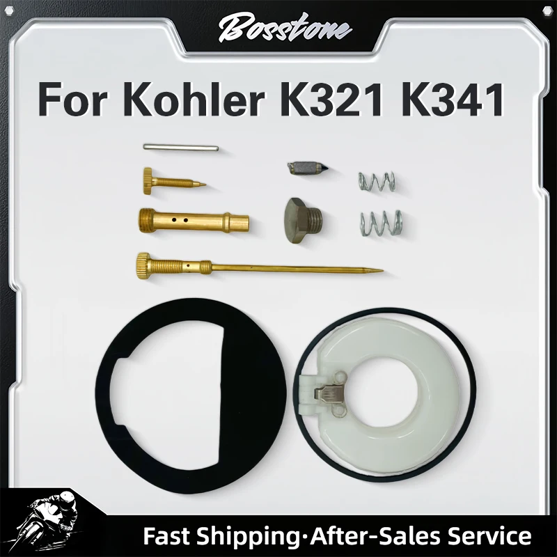 Kit de Reparación y Reconstrucción de Carburador para Kohler K321 K330 K331 K341 14hp 16hp John Deere 214 300 312 314 316 tractor