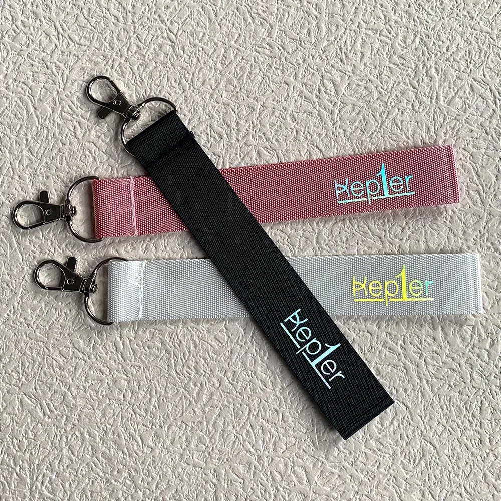 Kep1er Laser Colorful Phone Rope Name Bar FIRST IMPACT Keychain Bag Pendant