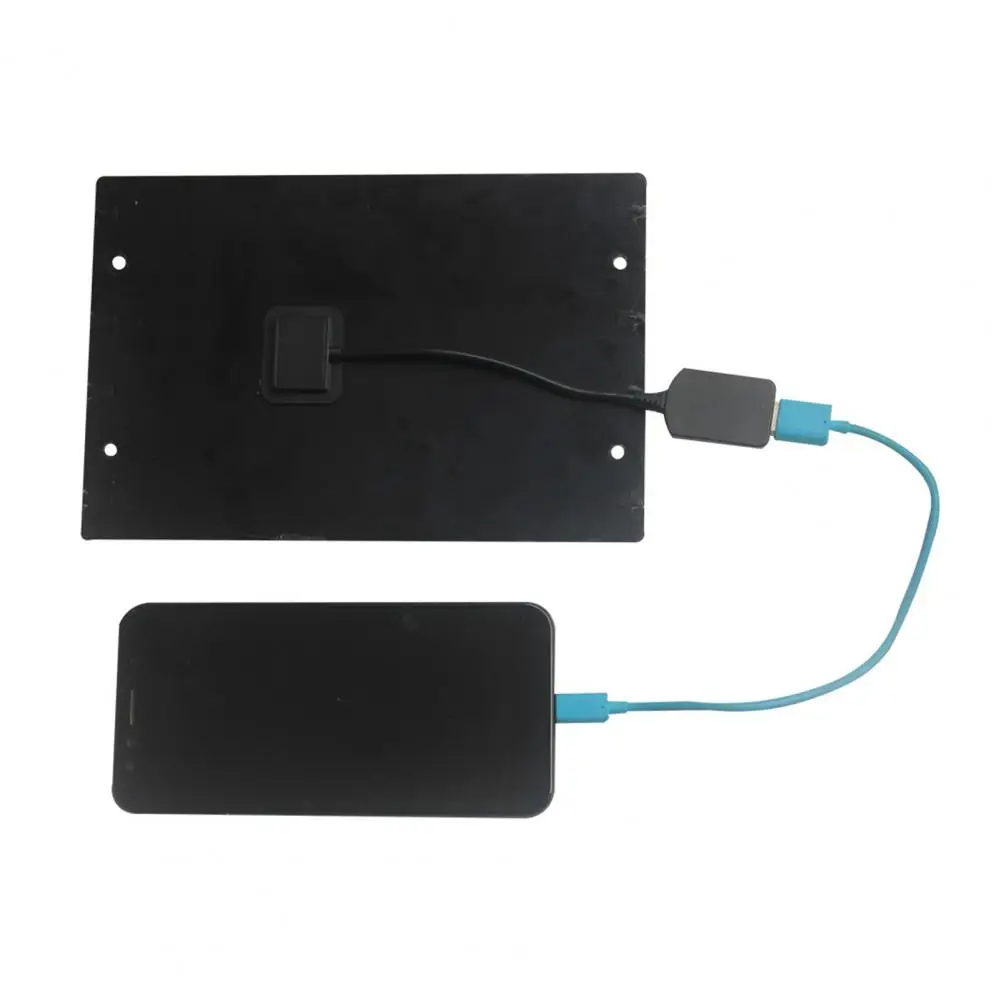 Portable Solar Panel 5w 5v Solar Panel Charger High Conversion Rate Usb Power Bank Overcharge Protection Waterproof Emergency
