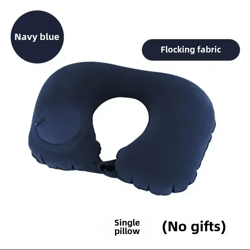 Cross-border Inflatable U-shaped Pillow Neck Protector U-shaped Travel Artifact Cervical Spine Neck Pillow Portable Airplane