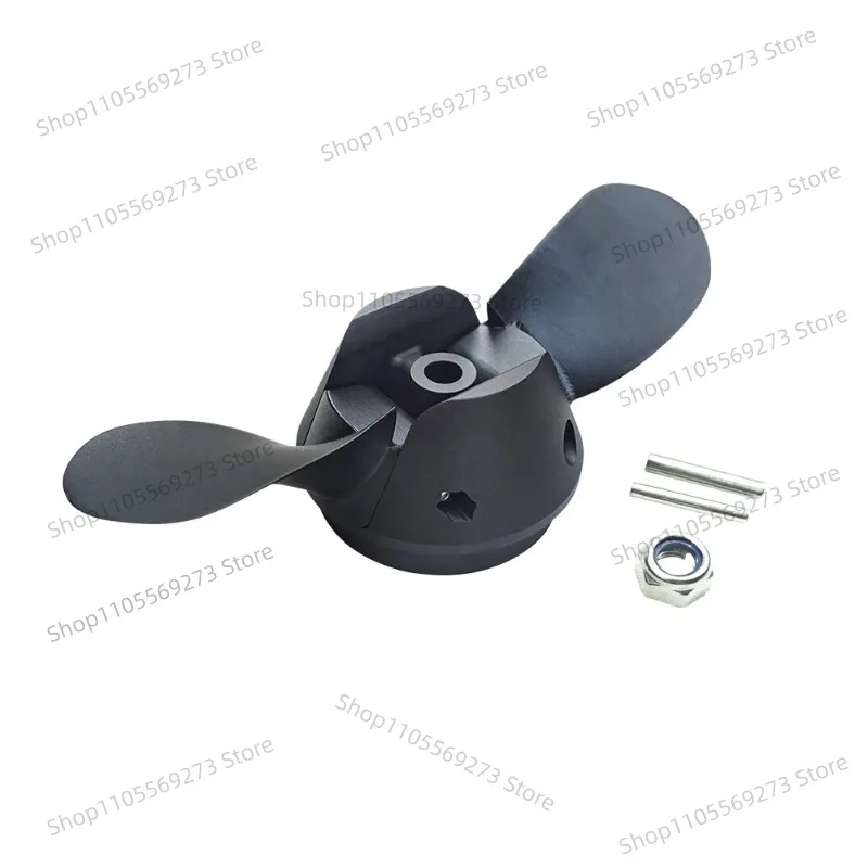 2 Blades 162mm Aluminum Folding Propeller for Electric Outboard Motor Efoil Surfboard Compatible with Flipsky 65161 65121
