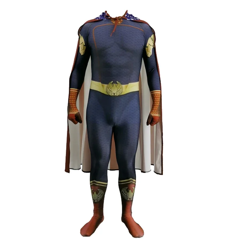 FC62020  Homelander The Deep Boys Cosplay Costume Halloween Costumes The Seven Homelander A-Train Super Hero Costumes Jumps@FC8！