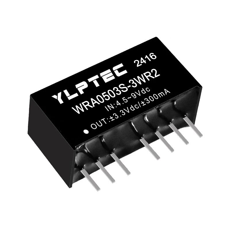 WRA0505S WRA0503 WRA0509 WRA0512 WRA0515 WRA0524 3WR2 DC Wide Voltage Isolation Short Circuit Protection Low Power Consumption