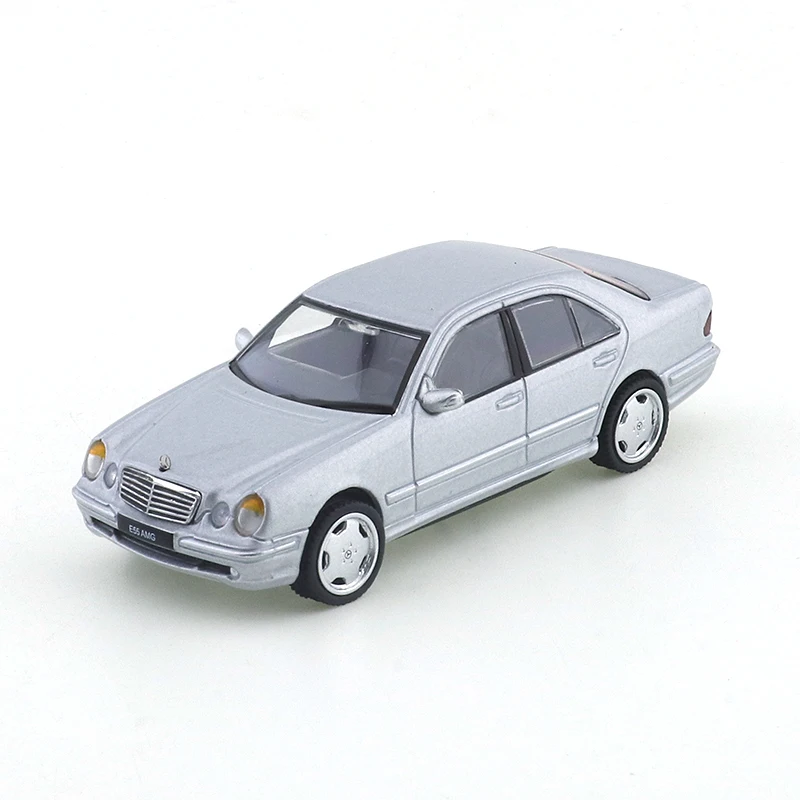 DCT/Shadow 1/64 Mercedes-Benz E55 AMG (W210) Car Alloy Toys Motor Vehicle Diecast Metal Model Kids Xmas Gift Toys for Boys